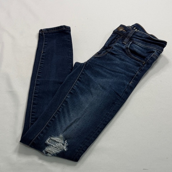 American Eagle Outfitters Indigo Jeggings - Picture 2 of 7